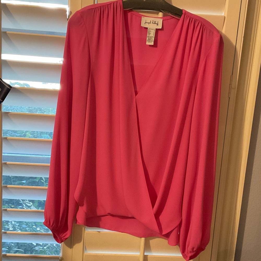 Joseph Ribkoff Fuchsia Blouse-sz 14